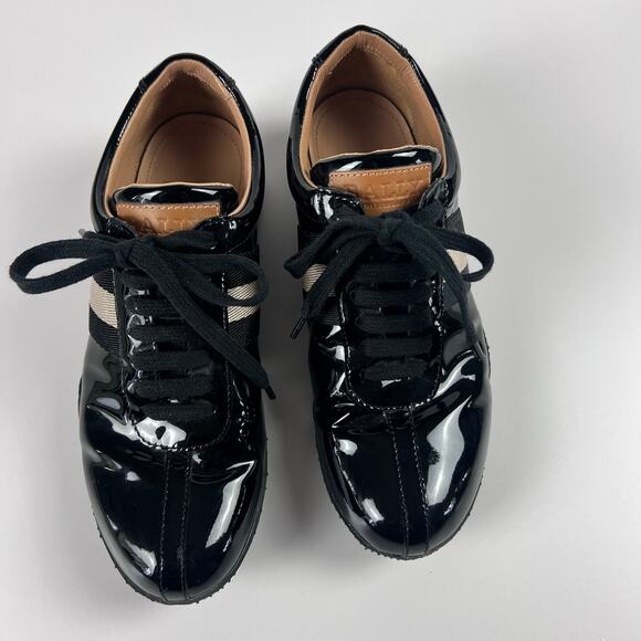 Bally Francisca Patent Leather Oxford Shoes Women’s US 5.5 - Picture 2 of 10